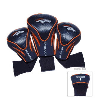 Denver Broncos Club 3 Piece Contour Headcover Set