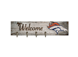 Denver Broncos Coat Hanger 6x24
