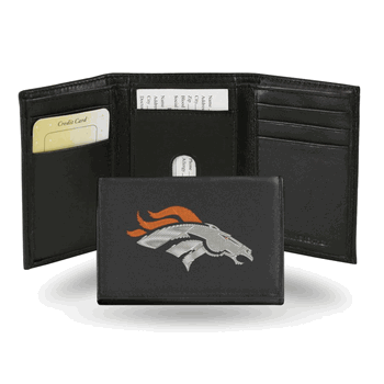 Denver Broncos  Embroidered Tri-fold Wallet