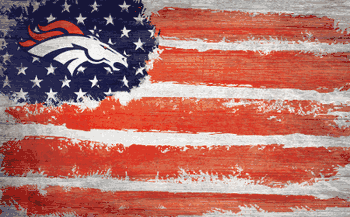 Denver Broncos Flag 11x19.