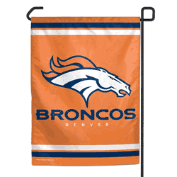 Denver Broncos Flag Garden Style