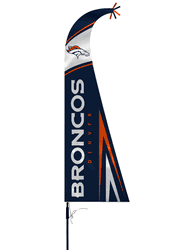 Denver Broncos Flag Premium Feather Style CO