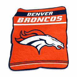 Denver Broncos Gameday Raschel Throw