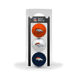Denver Broncos Golf Balls - 3 Pack