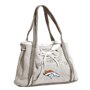 Denver Broncos Hoodie Purse Grey