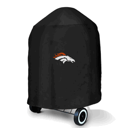 Denver Broncos Kettle Grill Cover - 25in x 25in x 35in