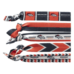 Denver Broncos Knotted Hair Tie