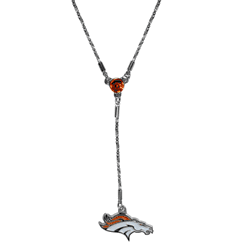 Denver Broncos Lariat Necklace