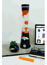 Denver Broncos Magma Lamp - Bluetooth Speaker