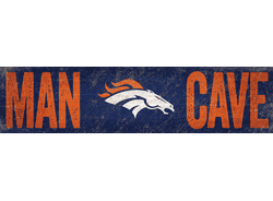 Denver Broncos Man Cave Sign