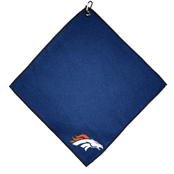 Denver Broncos Microfiber Small Towel - 15" x 15" (Colored)