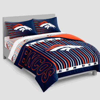 Denver Broncos Momentum Bed In A Bag Full