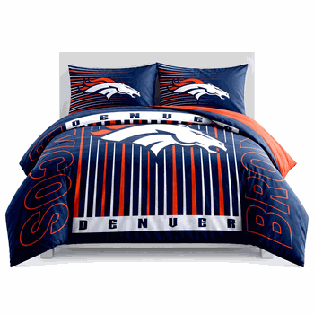 Denver Broncos Momentum Bedding Comforter Set F/Q
