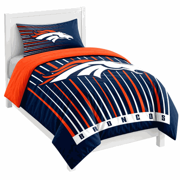 Denver Broncos Momentum Bedding Comforter Set Twin