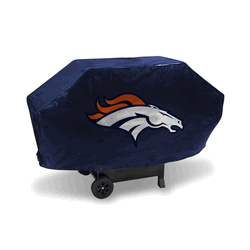 Denver Broncos Navy Deluxe Grill Cover