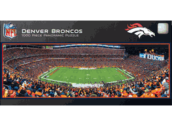 Denver Broncos NFL 1000pc Panoramic Puzzle