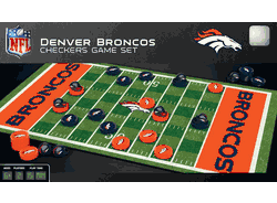 Denver Broncos NFL Checkers
