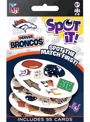 Denver Broncos NFL Spot It! Game