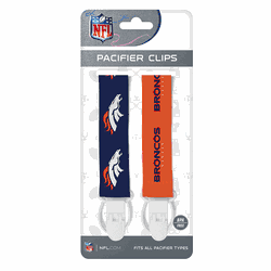Denver Broncos Pacifier Clips