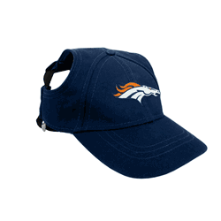 Denver Broncos Pet Baseball Hat Small