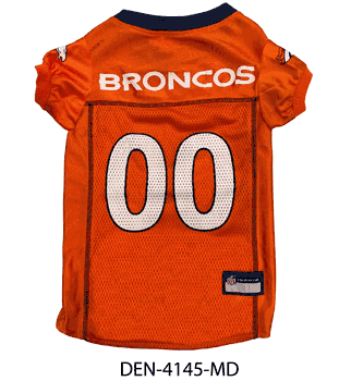 Denver Broncos Pet Mesh Jersey - Medium