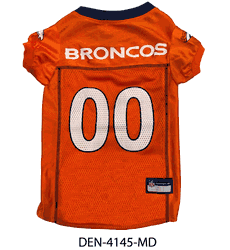 Denver Broncos Pet Mesh Jersey - Medium