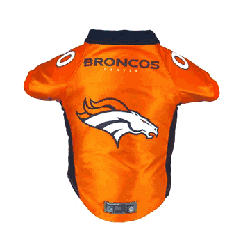 Denver Broncos Pet Premium Jersey Xtra Large
