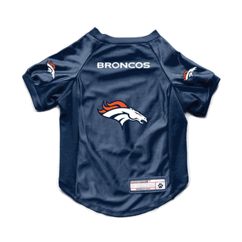 Denver Broncos Pet Stretch Jersey S