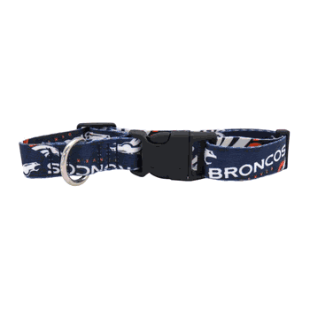 Denver Broncos Pet Team Collar Large