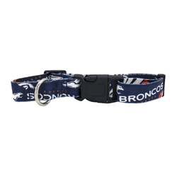 Denver Broncos Pet Team Collar Small