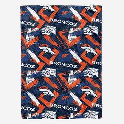 Denver Broncos Plush Throw 50x70