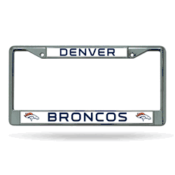 Denver Broncos Chrome Frame