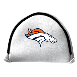 Denver Broncos Putter Cover - Mallet (White)