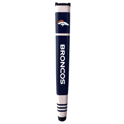 Denver Broncos Putter Grip (Colored with white stripes)