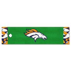 Denver Broncos Putting Green Mat - 1.5ft. x 6ft.