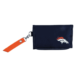 Denver Broncos Ribbon Organizer Wallet Orange