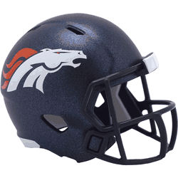 Denver Broncos Riddell NFL Speed Pocket Pro Helmet