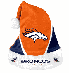 Denver Broncos Santa Hat Colorblock