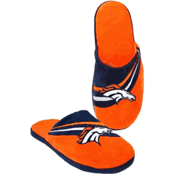 Denver Broncos Slipper - Big Logo Stripe (1 Pair) - L CO
