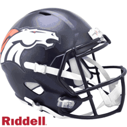 Denver Broncos Speed Full Size Replica Football Helmet NEW FOR 2024