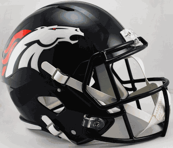 Denver Broncos Speed Replica Full Size Football Helmet