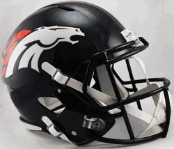 Denver Broncos Speed Replica Full Size Football Helmet