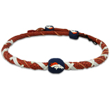 Denver Broncos Spiral Necklace