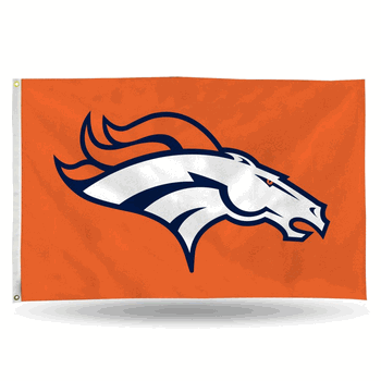 Denver Broncos Standard 3' x 5' Banner Flag
