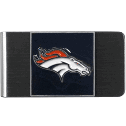 Denver Broncos Steel Money Clip