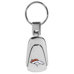 Denver Broncos Steel Teardop Key Chain