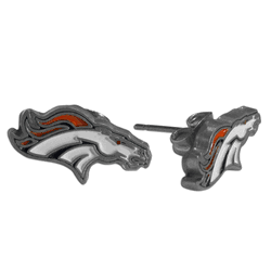 Denver Broncos Stud Earrings