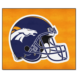 Denver Broncos Tailgater Rug - 5ft. x 6ft., Helmet Logo