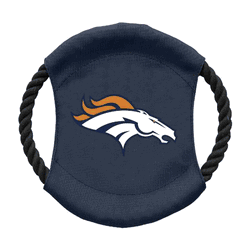 Denver Broncos Team Flying Disc Pet Toy