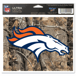 Denver Broncos Ultra decals 5" x 6" - Camo